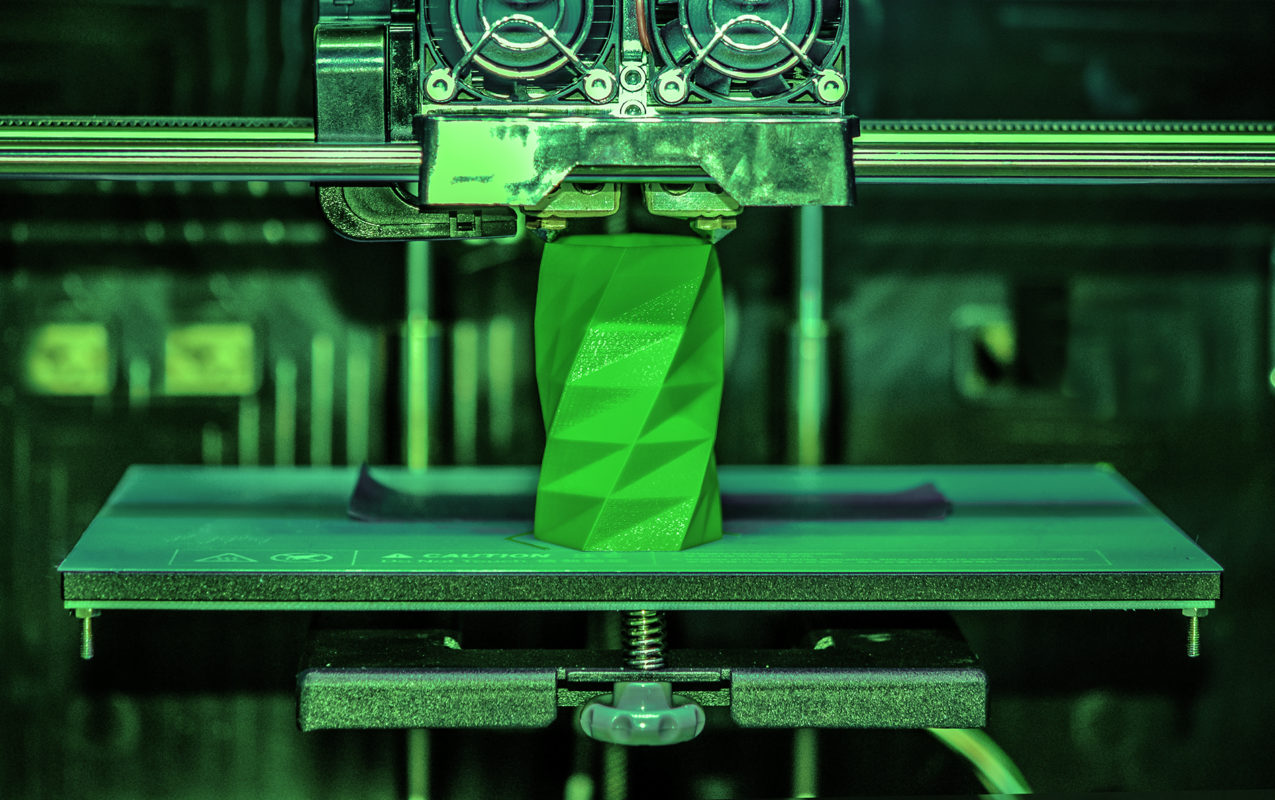 3D printing in Lime Design's south florida office