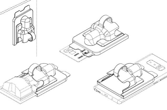 narcan holder patent drawings