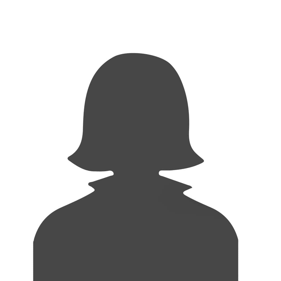 grey female blank icon